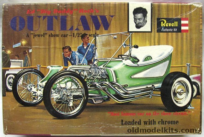 Revell 1/25 Outlaw - Ed 'Big Daddy' Roth's 'Jewel' Show Car, H1282-198 plastic model kit